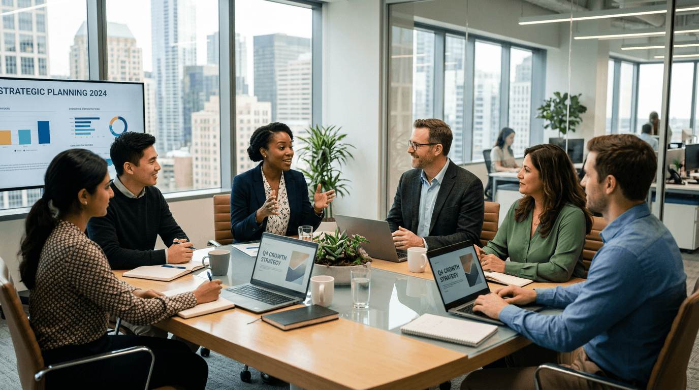 Unternehmensvideo mit interaktiven Buttons